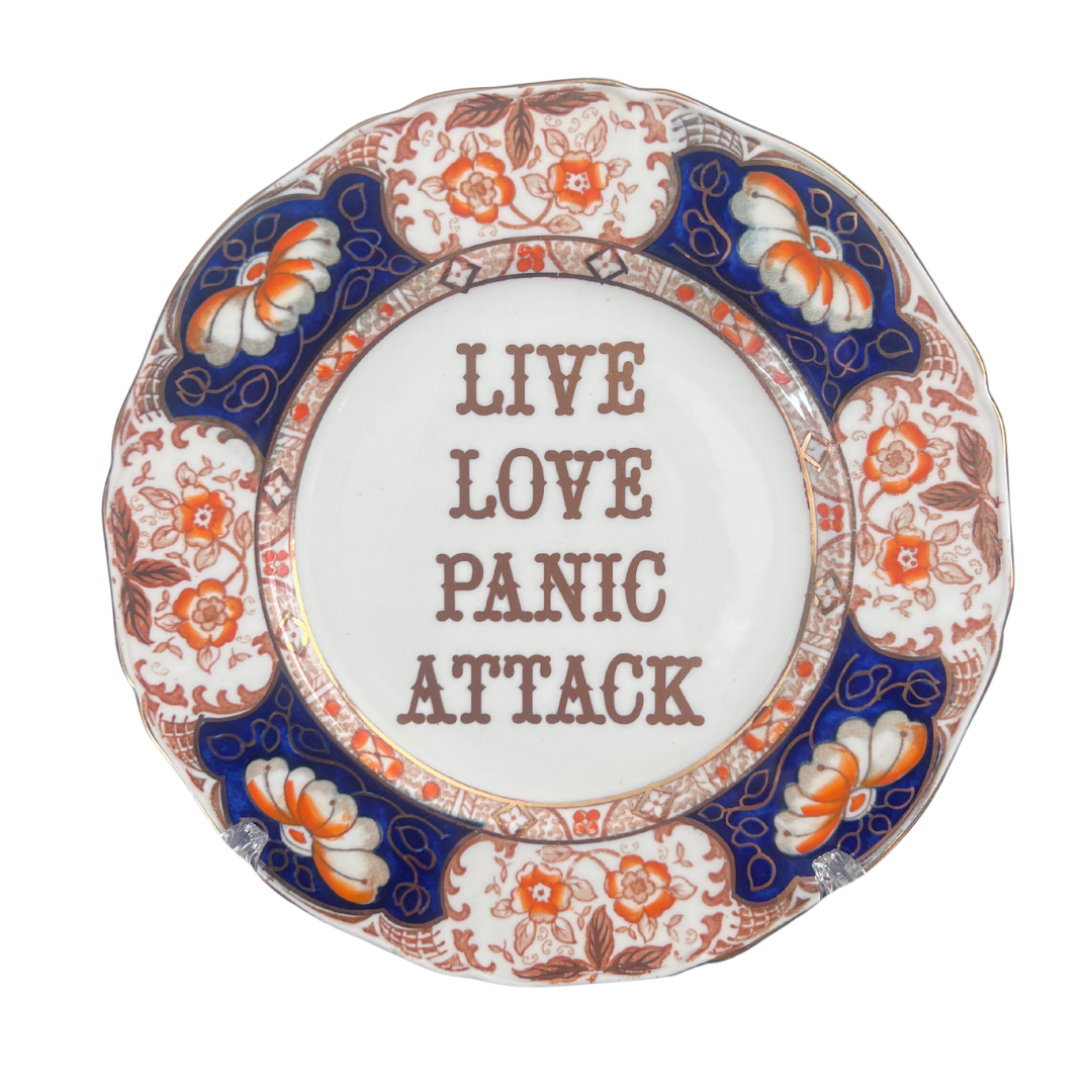 Live Love Panic Attack - Floral