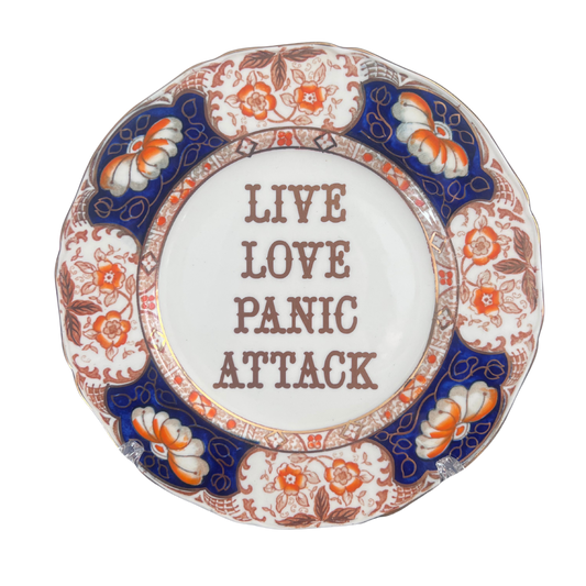 Live Love Panic Attack - Floral